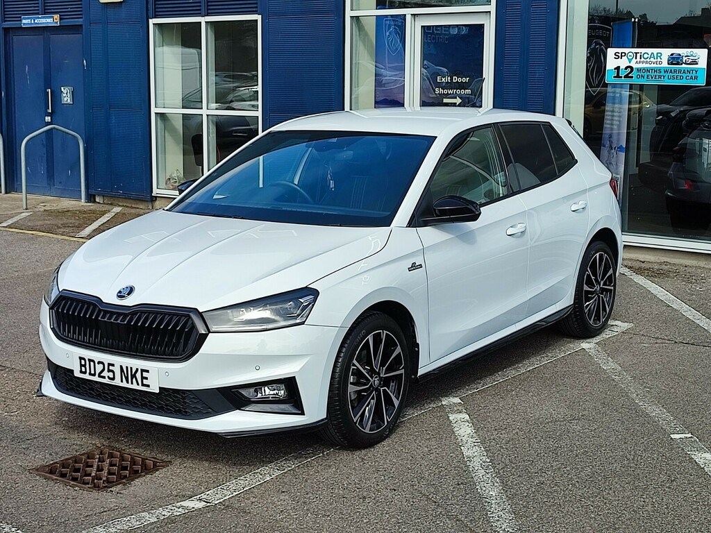 Skoda Fabia 1.0 Tsi 116 Monte Carlo Edition Dsg BD25NKE White #3