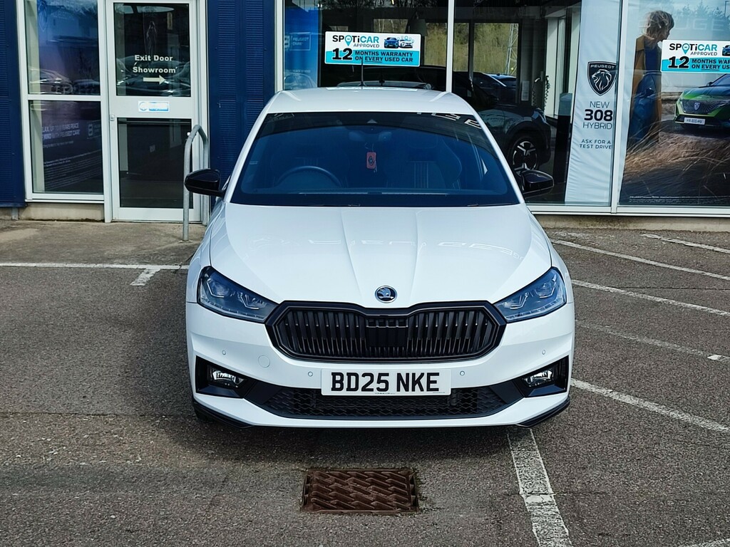 Skoda Fabia 1.0 Tsi 116 Monte Carlo Edition Dsg BD25NKE White #2