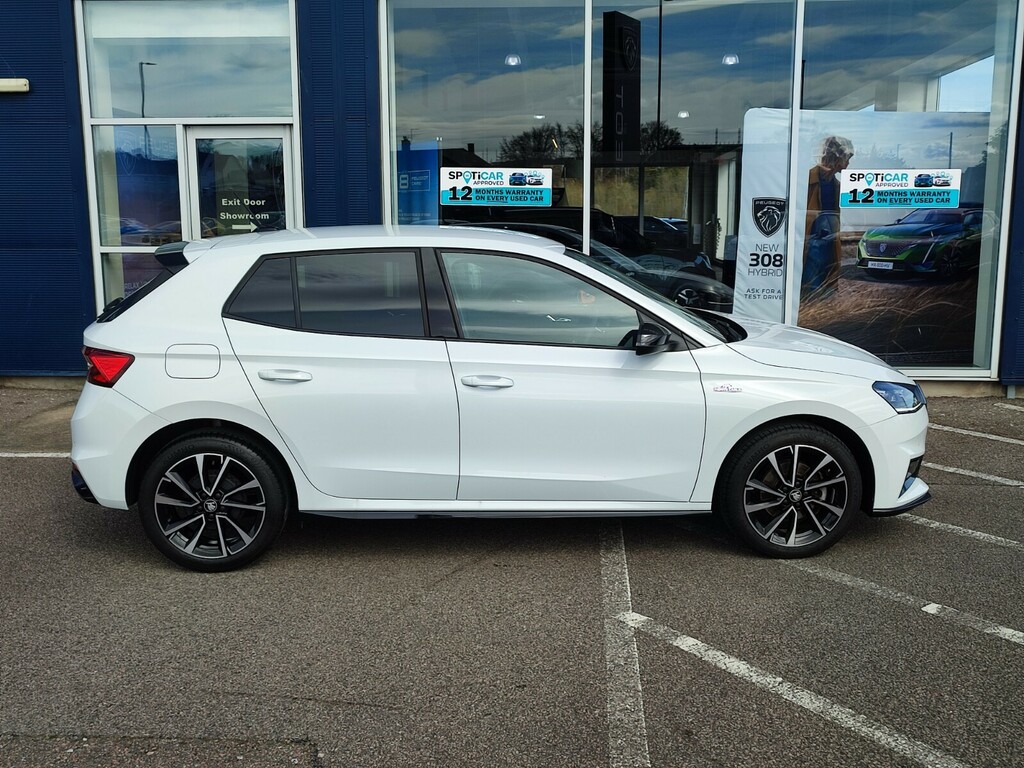 Skoda Fabia 1.0 Tsi 116 Monte Carlo Edition Dsg BD25NKE White #4