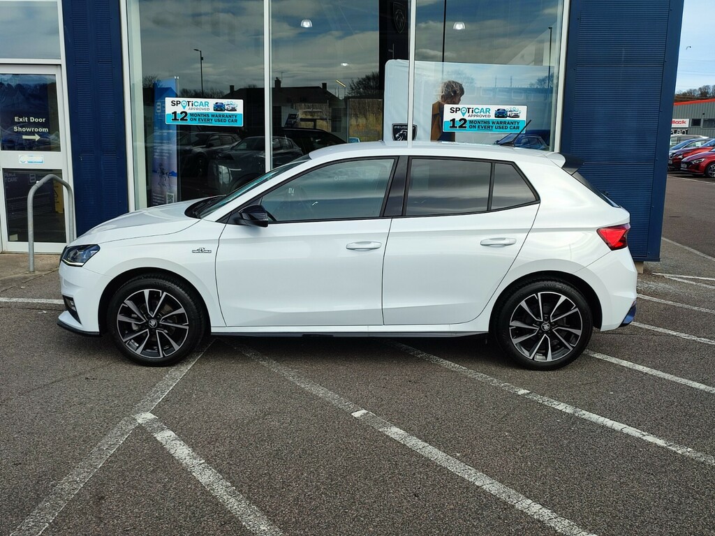 Skoda Fabia 1.0 Tsi 116 Monte Carlo Edition Dsg BD25NKE White #5