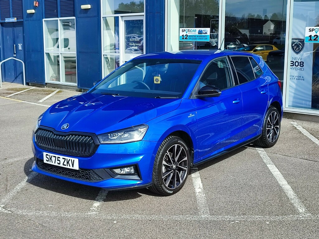 Skoda Fabia 1.0 Tsi 116 Monte Carlo Edition Dsg SK75ZKV Blue #3