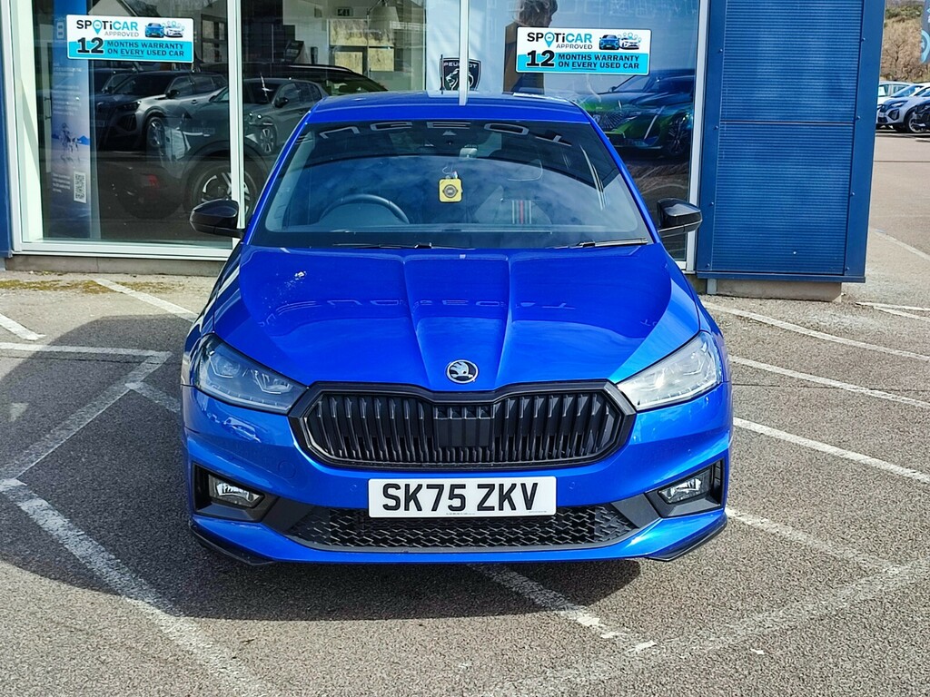 Skoda Fabia 1.0 Tsi 116 Monte Carlo Edition Dsg SK75ZKV Blue #2