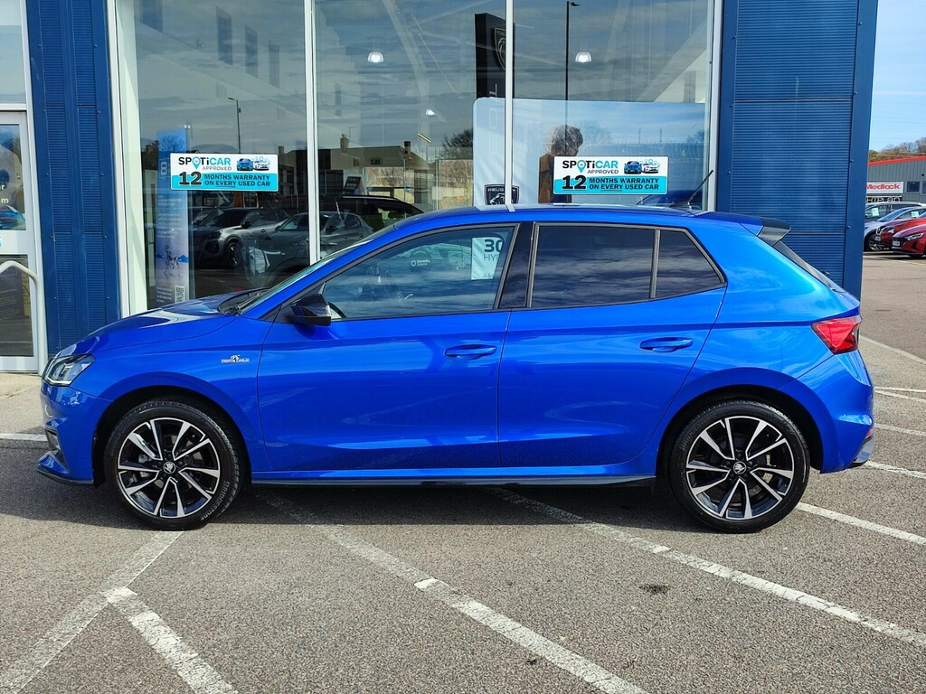 Skoda Fabia 1.0 Tsi 116 Monte Carlo Edition Dsg SK75ZKV Blue #5