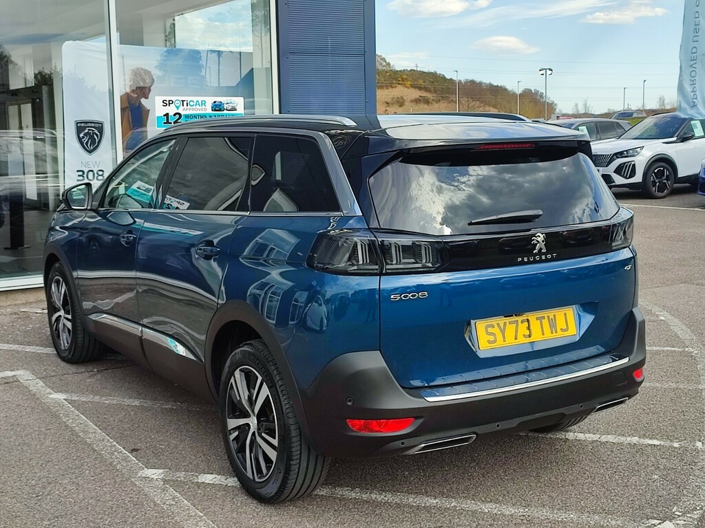 Peugeot 5008 1.2 Puretech Gt Eat8 SY73TWJ Blue #6