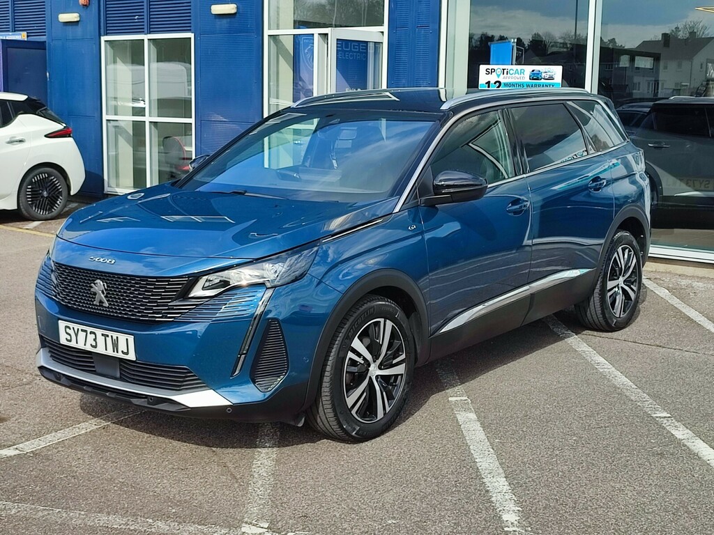 Peugeot 5008 1.2 Puretech Gt Eat8 SY73TWJ Blue #3
