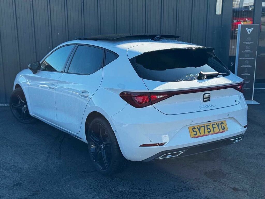Seat Leon 1.5 Tsi 150 Fr Black Edition Dap SY75FYG White #3