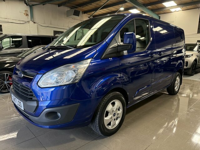 Ford Transit Custom 2017 2.0 Tdci 270 Limited Panel Van Man Blue #2