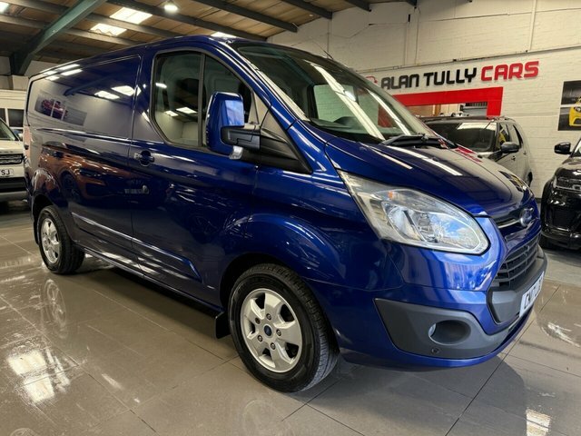 Ford Transit Custom 2017 2.0 Tdci 270 Limited Panel Van Man Blue