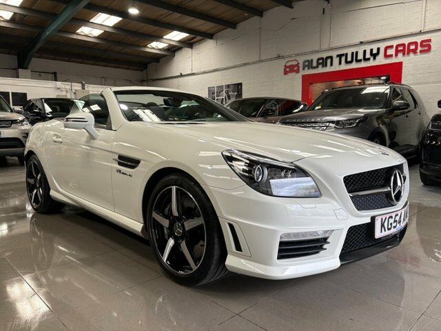 Mercedes-Benz SLK 2013 5.5 Slk55 V8 Amg Convertible Spds White