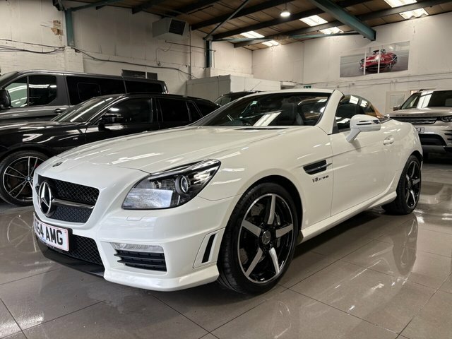 Mercedes-Benz SLK 2013 5.5 Slk55 V8 Amg Convertible Spds White #2