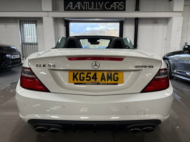 Mercedes-Benz SLK 2013 5.5 Slk55 V8 Amg Convertible Spds White #4