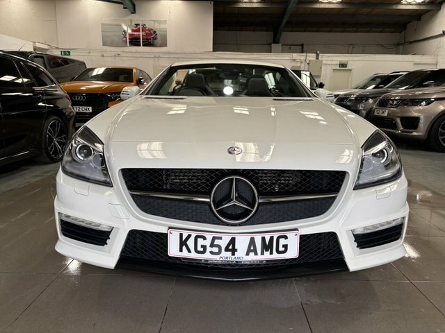 Mercedes-Benz SLK 2013 5.5 Slk55 V8 Amg Convertible Spds White #3