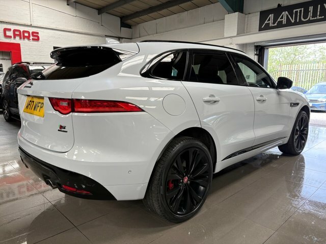 Jaguar F-Pace 2017 3.0 V6 S Suv Awd Euro 6 Ss White #6