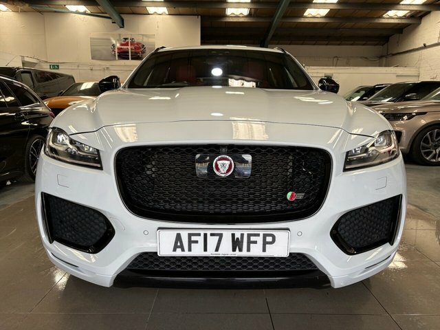 Jaguar F-Pace 2017 3.0 V6 S Suv Awd Euro 6 Ss White #3