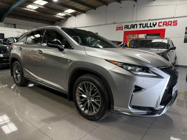 Lexus RX 2017 3.5 450H V6 F Sport Suv Hybrid Cvt Silver