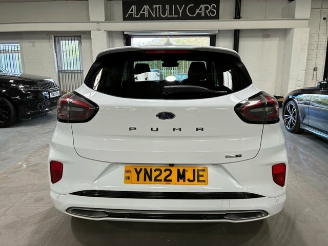Ford Puma 2022 1.0T Ecoboost Mhev St-line Vignale Suv Pe YN22MJE White #4