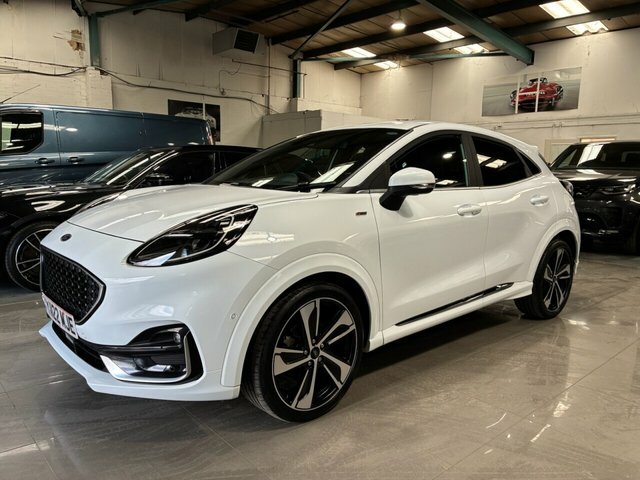 Ford Puma 2022 1.0T Ecoboost Mhev St-line Vignale Suv Pe YN22MJE White #2