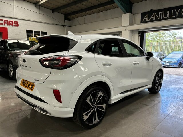 Ford Puma 2022 1.0T Ecoboost Mhev St-line Vignale Suv Pe YN22MJE White #6