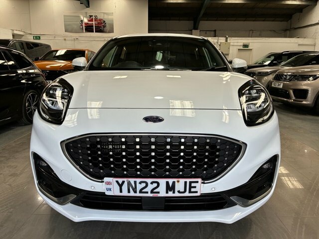 Ford Puma 2022 1.0T Ecoboost Mhev St-line Vignale Suv Pe YN22MJE White #3