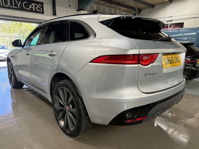 Jaguar F-Pace 2019 3.0 D300 V6 300 Sport Suv Awd Silver #5