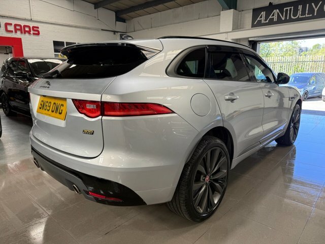 Jaguar F-Pace 2019 3.0 D300 V6 300 Sport Suv Awd Silver #6