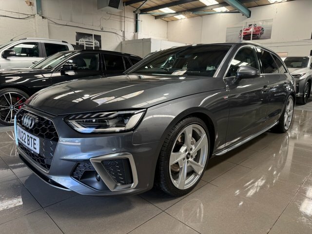 Audi A4 Avant 2022 2.0 Tfsi 40 S Line Estate S Tronic VU22BTE Grey #2