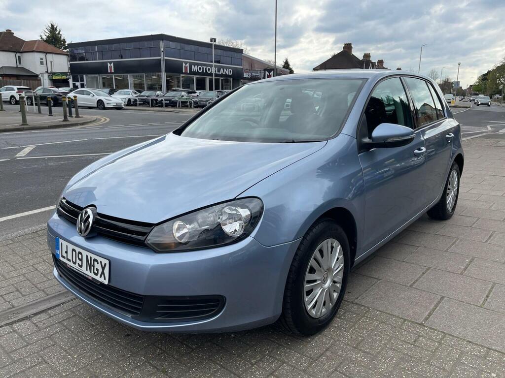Volkswagen Golf Hatchback 1.6 Fsi S Euro 5 200909 Blue #4