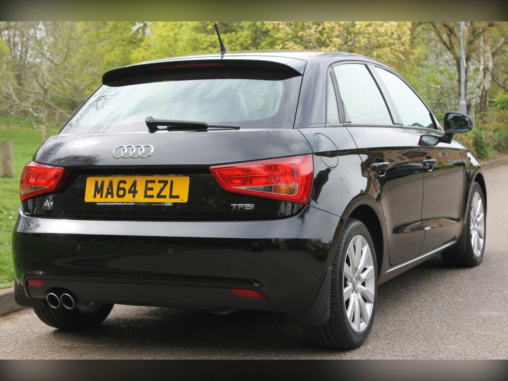 Audi A1 1.4 Tfsi Sport Sportback Euro 5 MA64EZL Black #4
