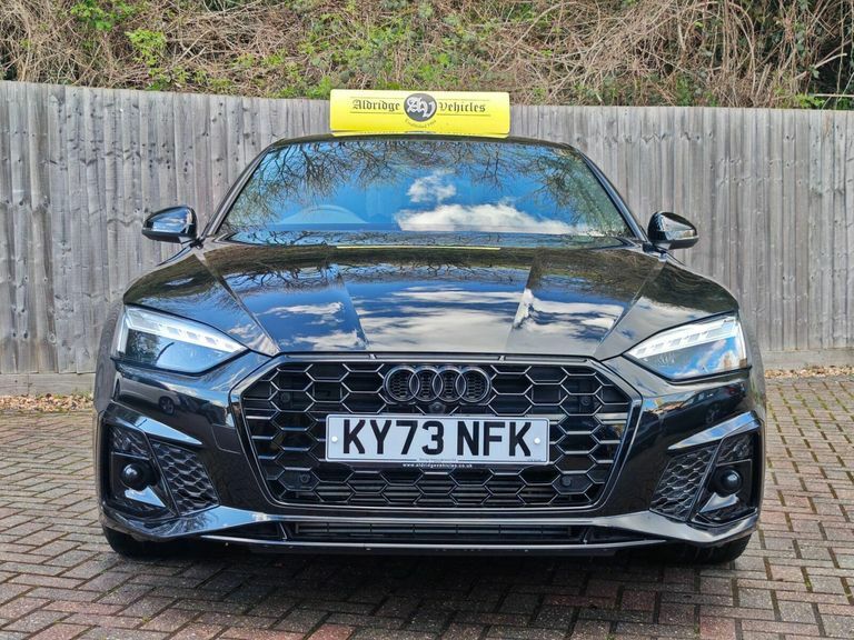Audi A5 2.0 Tfsi 40 Black Edition Sportback S Tronic Euro KY73NFK Black #5
