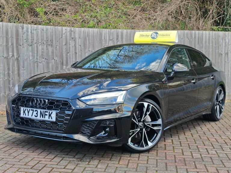 Audi A5 2.0 Tfsi 40 Black Edition Sportback S Tronic Euro KY73NFK Black #3
