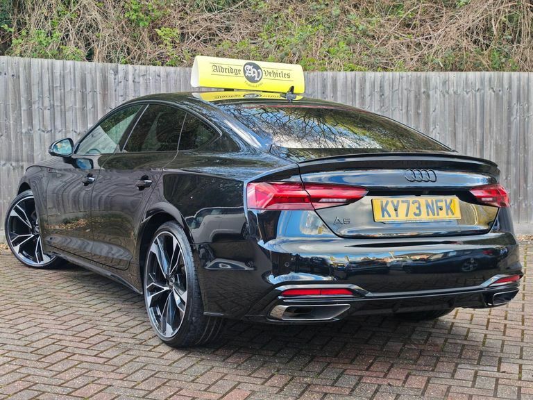 Audi A5 2.0 Tfsi 40 Black Edition Sportback S Tronic Euro KY73NFK Black #2
