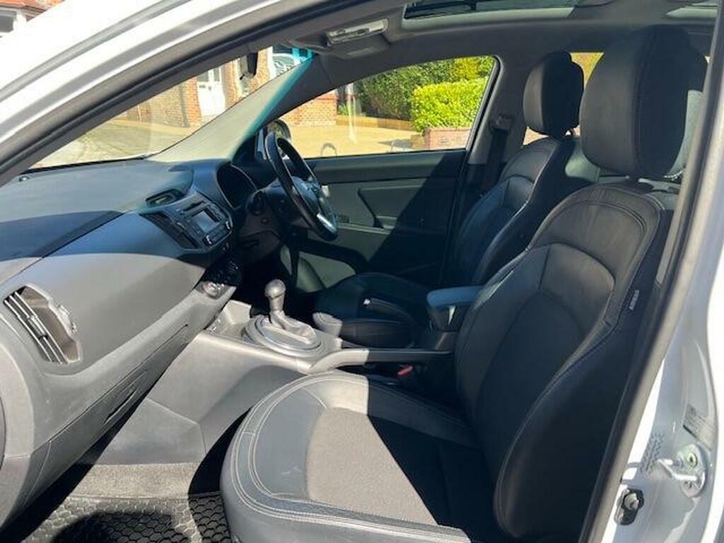 Kia Sportage 2.0 Kx-2 Awd Euro 5 White #5