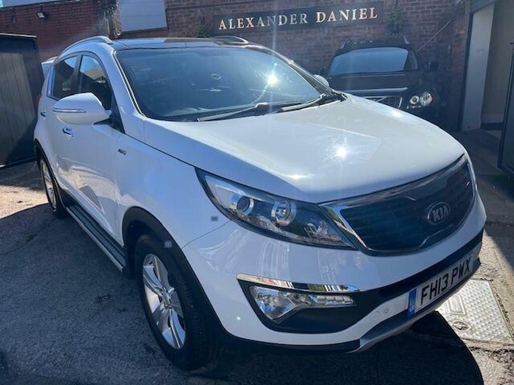Kia Sportage 2.0 Kx-2 Awd Euro 5 White #2