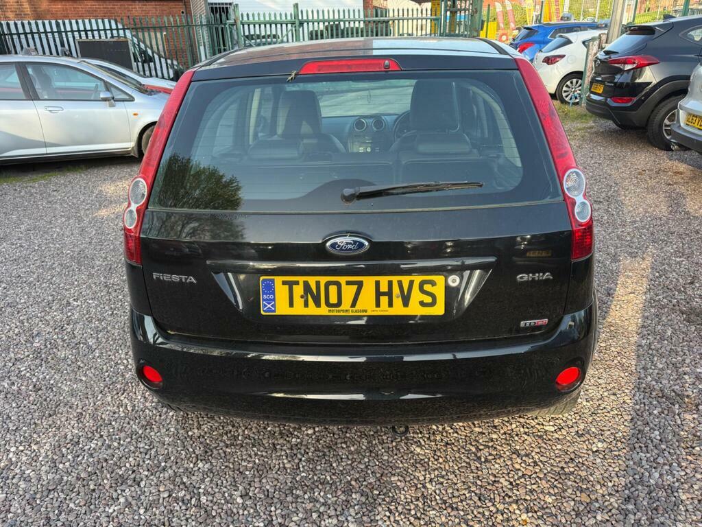 Ford Fiesta 1.4 Td Ghia TN07HVS Black #6