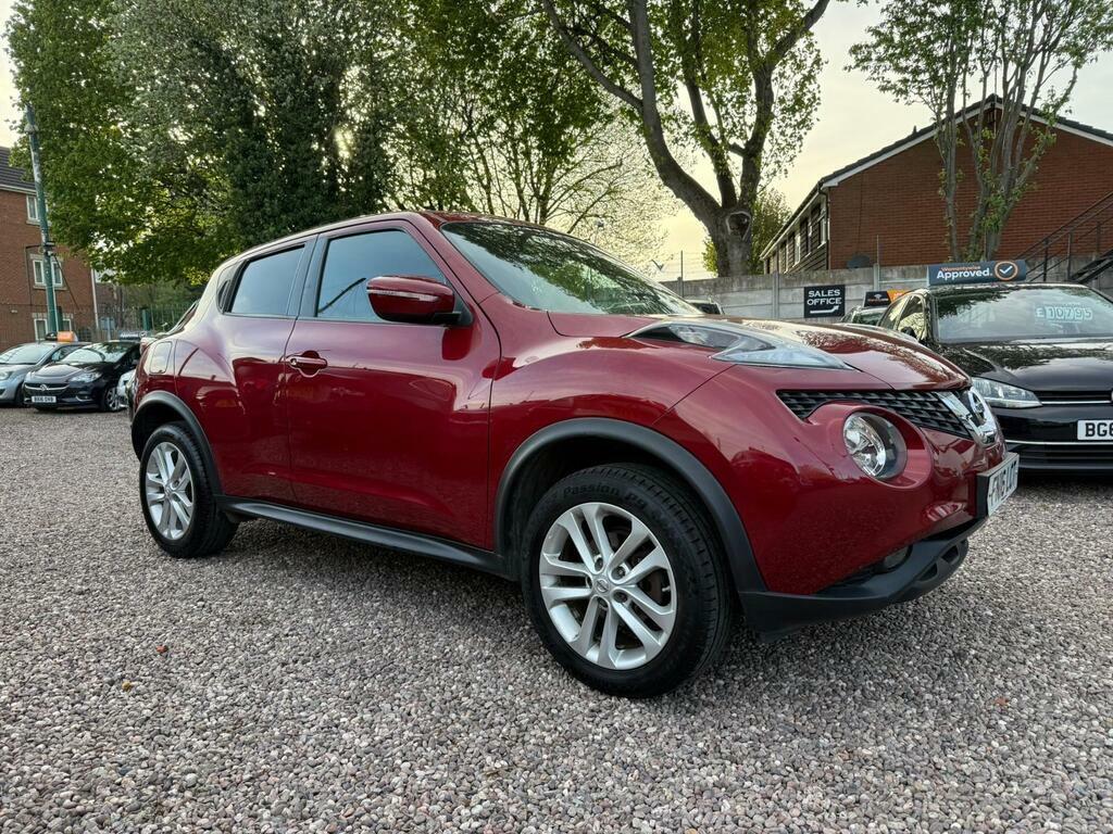 Nissan Juke 1.6 N-connecta Xtron Euro 6 FN16LCT Red #5