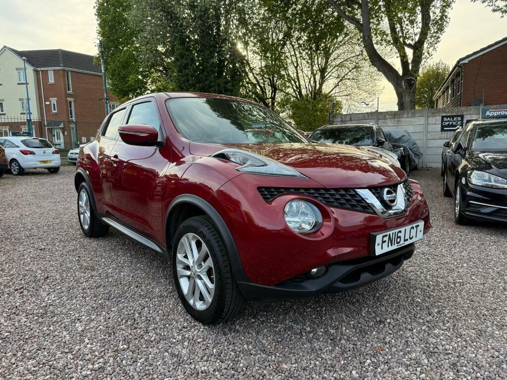 Nissan Juke 1.6 N-connecta Xtron Euro 6 FN16LCT Red #6
