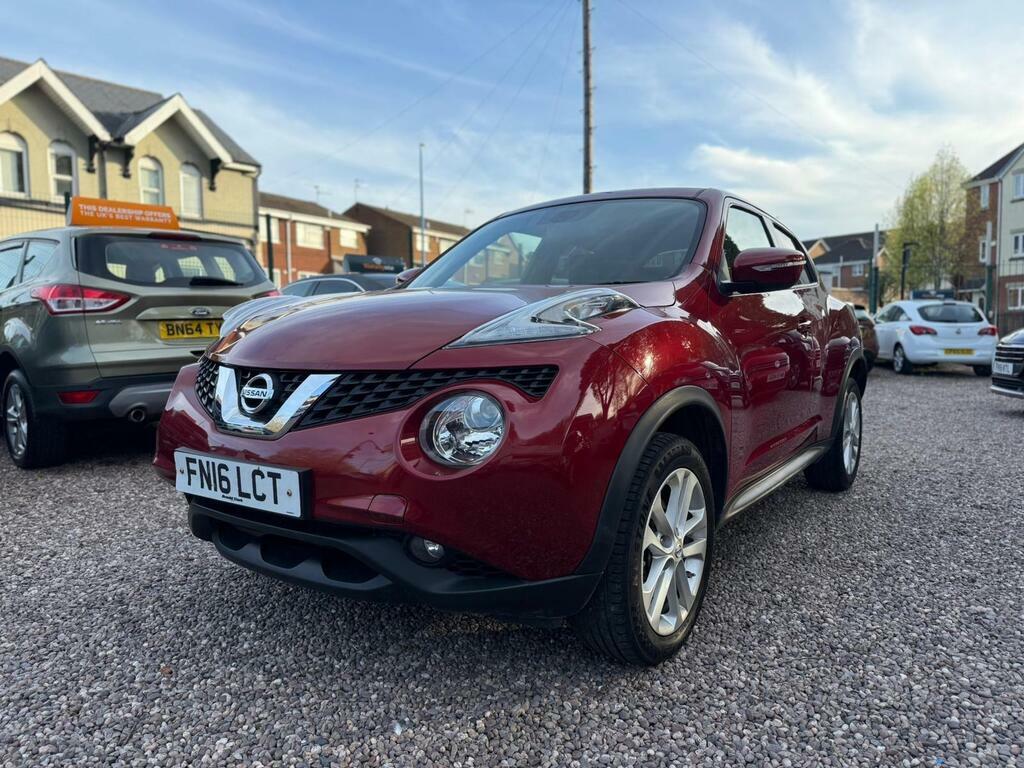 Nissan Juke 1.6 N-connecta Xtron Euro 6 FN16LCT Red #2