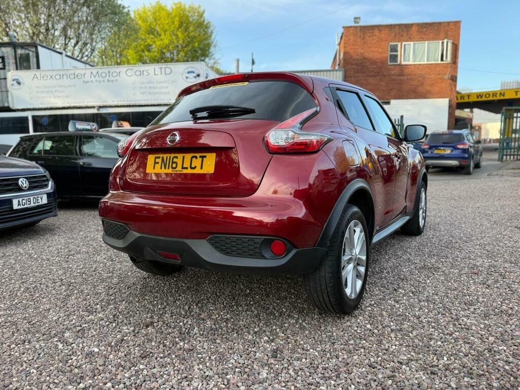 Nissan Juke 1.6 N-connecta Xtron Euro 6 FN16LCT Red #4