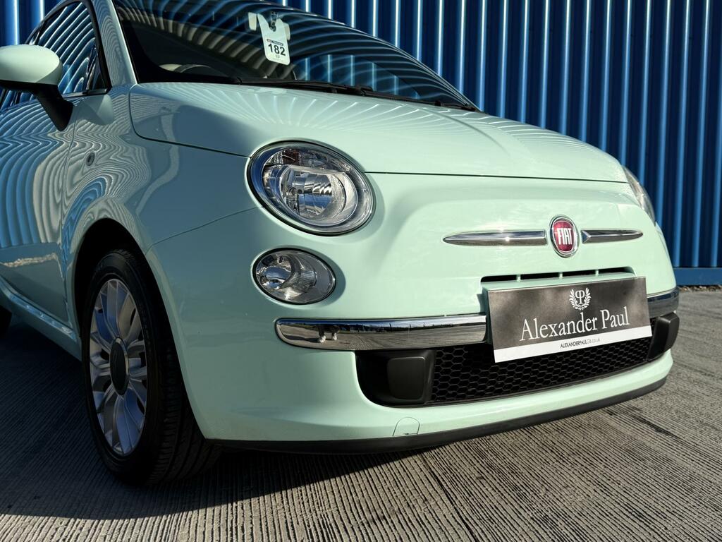 Fiat 500 1.2 Lounge Hatchback Euro 6 Ss DN14OGC Green #3