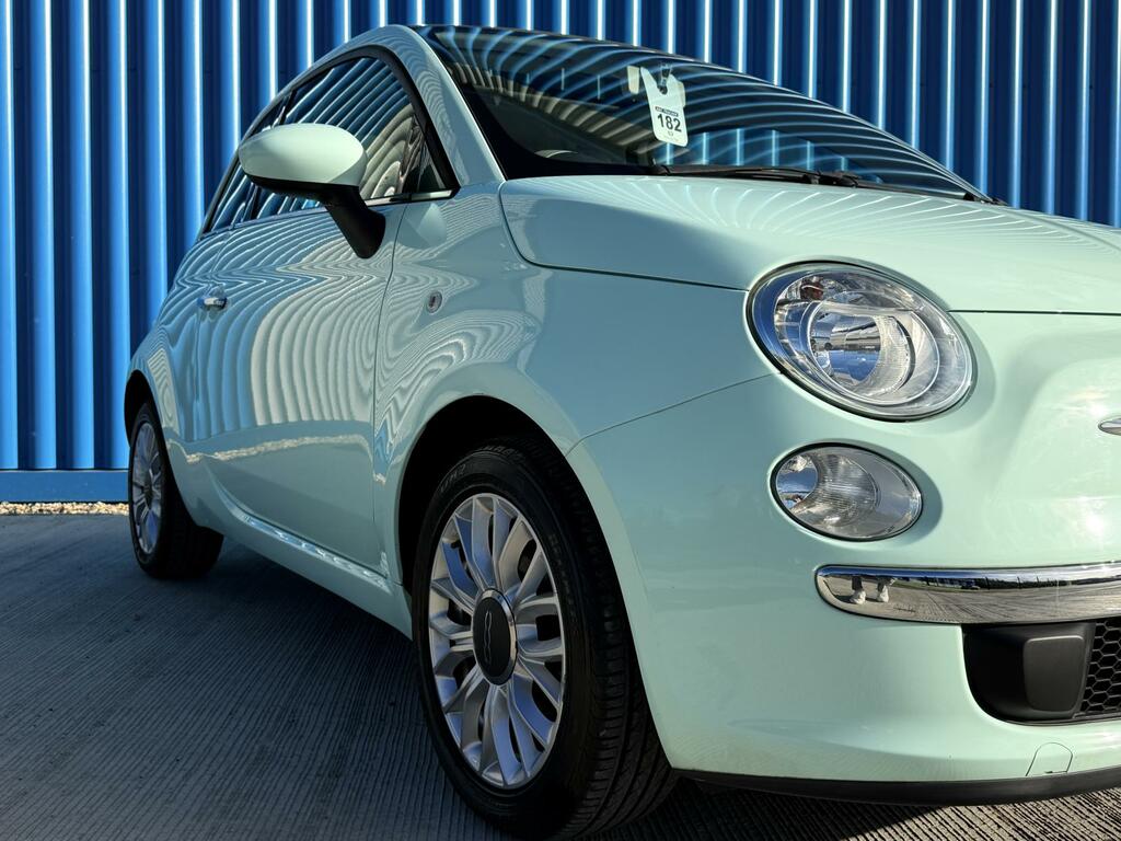 Fiat 500 1.2 Lounge Hatchback Euro 6 Ss DN14OGC Green #2