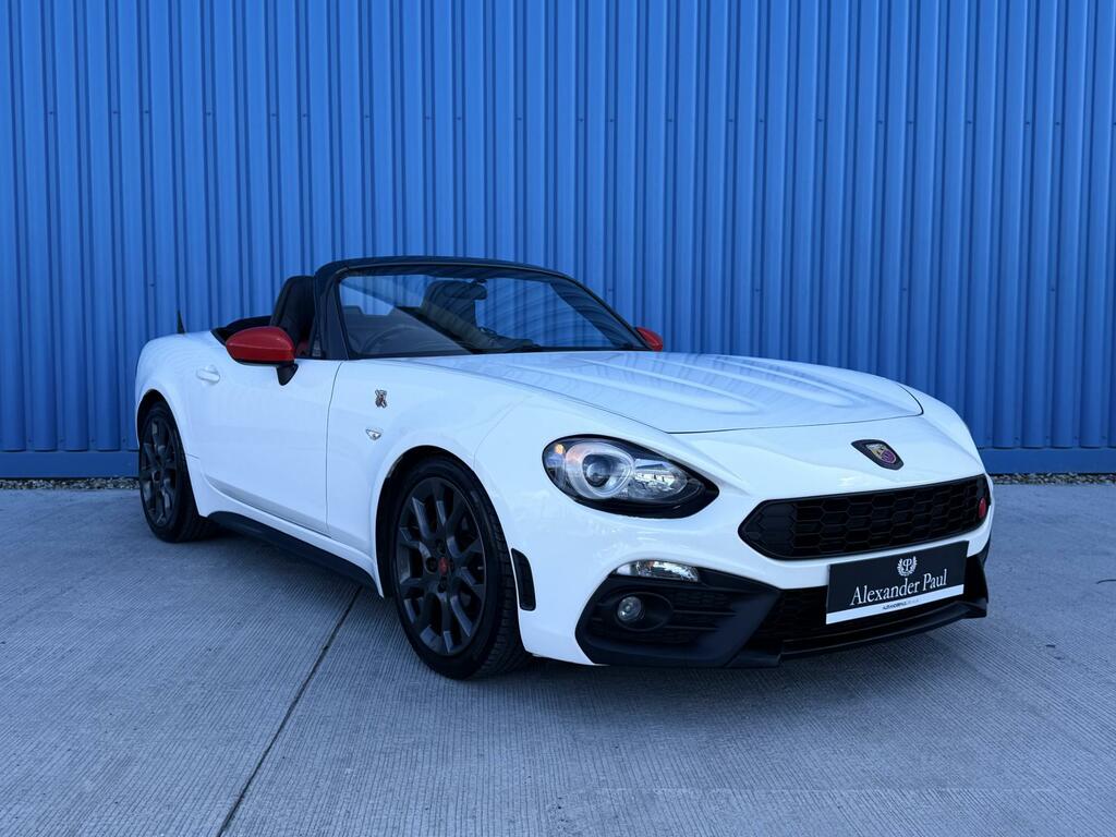 Abarth 124 Spider 1.4 Multiair Convertible Euro 6 White #2