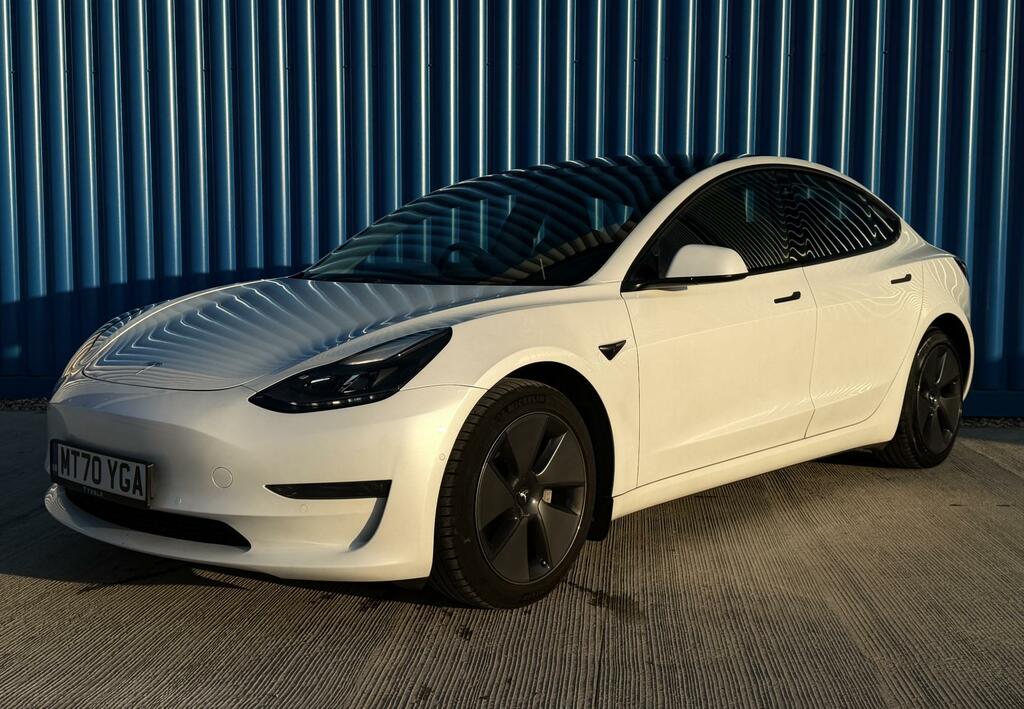 Tesla Model 3 Dual Motor Long Range Saloon 4 MT70YGA White #5