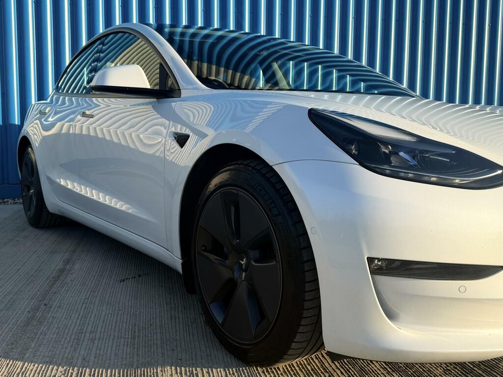 Tesla Model 3 Dual Motor Long Range Saloon 4 MT70YGA White #2