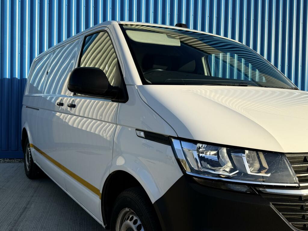 Volkswagen Transporter 2.0 Tdi T32 Startline Panel Van YX71RRO White #2
