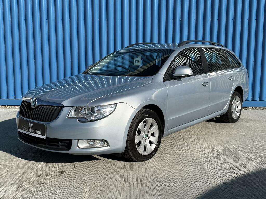 Skoda Superb 2.0 Tdi S Estate Euro 5 140 Ps Blue #5