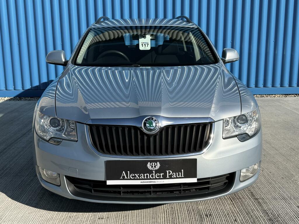 Skoda Superb 2.0 Tdi S Estate Euro 5 140 Ps Blue #4