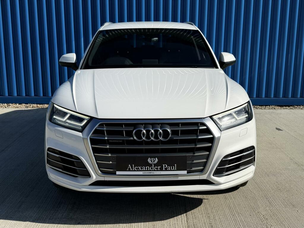 Audi Q5 2.0 Tdi S Line Suv S Tronic Quattro Eur KR67BYA White #4