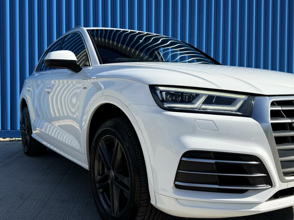 Audi Q5 2.0 Tdi S Line Suv S Tronic Quattro Eur KR67BYA White #2