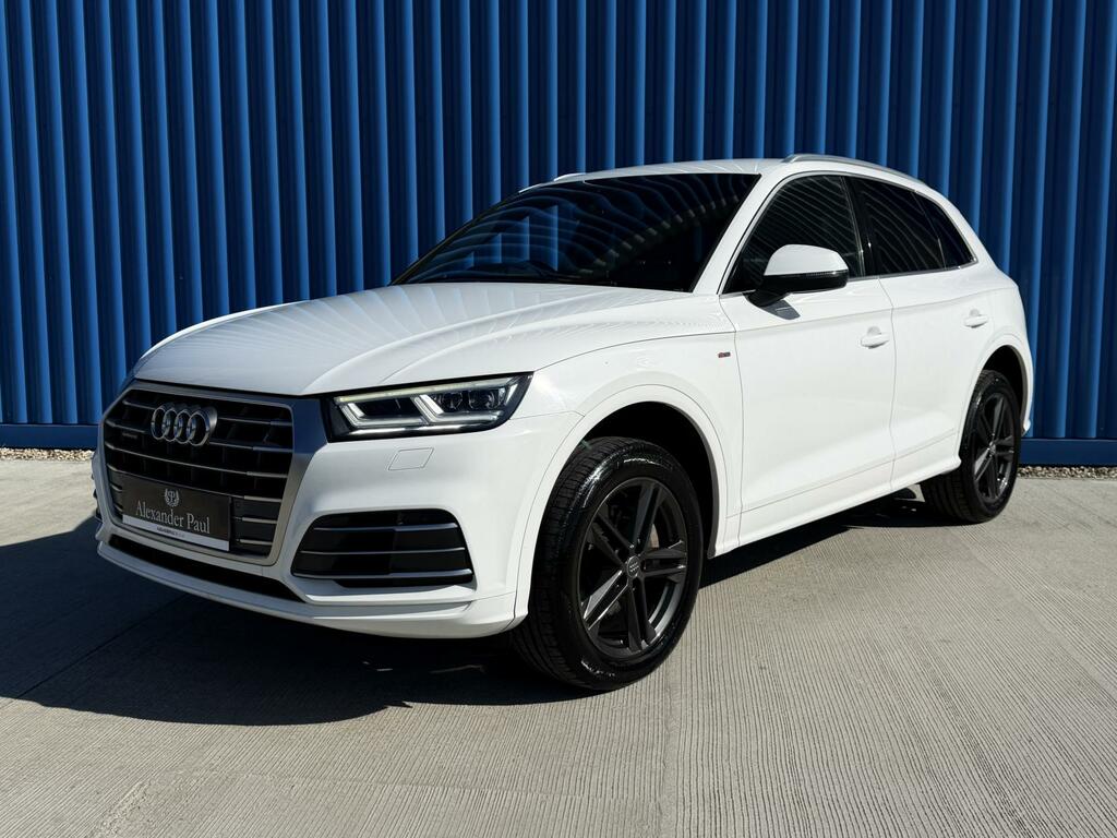 Audi Q5 2.0 Tdi S Line Suv S Tronic Quattro Eur KR67BYA White #5