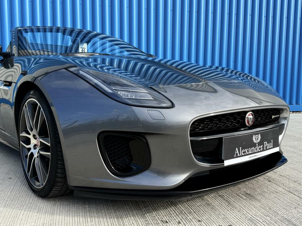 Jaguar F-Type 3.0 V6 Gpf R-dynamic Convertible E OY68JVE Grey #4